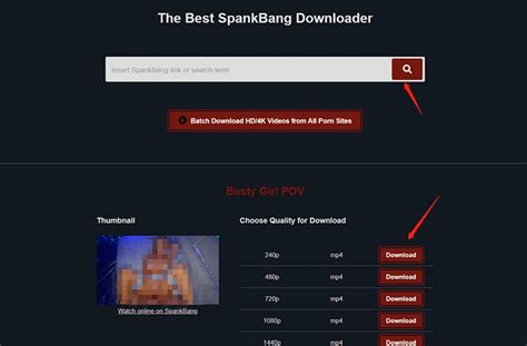 spankbang download video|Download SpankBang Video